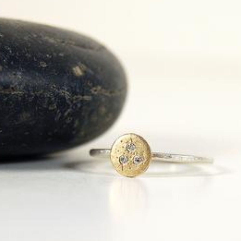 Sarah Swell Jewelry Treasure Coin Ring Sz 7